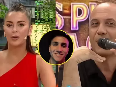 Laura Spoya se inc�moda tras ser encarada por 'Metiche' sobre Sebasti�n G�lvez.