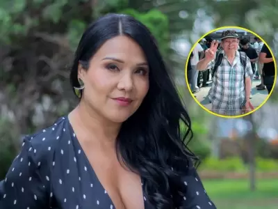 Tula Rodr�guez se conmueve al ver a su padre de 84 a�os votar en las elecciones 2026.