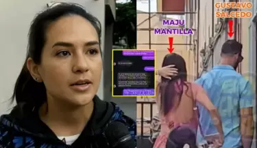 Gustavo Salcedo reaparece con Maju Mantilla en elecciones y Mar�a P�a responde.