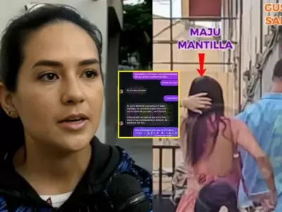 Gustavo Salcedo reaparece con Maju Mantilla en elecciones y Mar�a P�a responde.