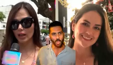 Mar�a P�a Vallejos reafirm� su relaci�n con Gustavo Salcedo, pese a las declaraciones de Maju.