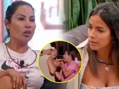 Pamela L�pez miente descaradamente a Shirley Arica al negar pol�mica frase en pelea