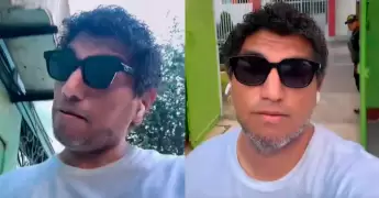 Laura Spoya y Sebasti�n G�lvez en comprometedora foto en la piscina