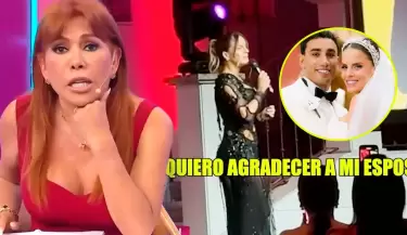 Magaly destruye a Alejandra Baigorria por dedicar su premio a Said Palao