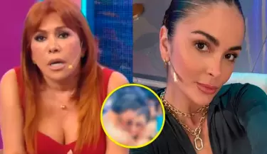 Magaly Medina critic� la actitud de Laura Spoya ante la prensa.