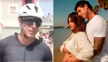 Hugo Garc�a sorprende al hablar de matrimonio tras embrazo de Isabella Ladera.