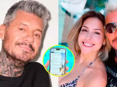 Marcelo Tinelli confirma su separaci�n de Milett Figueroa