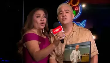 Marisol emociona al cantar con el hijo de Manolo Rojas.