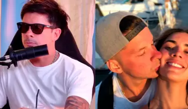 Korina salud� a Mario Hart por su cumplea�os.