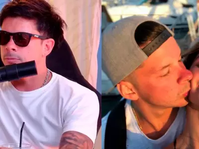 Korina salud� a Mario Hart por su cumplea�os.