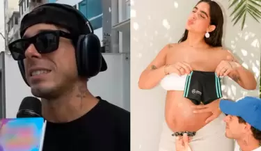 Hugo Garc�a e Isabella Ladera se convertir�n en padres de un ni�o.