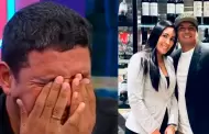 Reimond Manco y su desgarrador llanto fuera de c�maras tras admitir que fue infiel a su esposa