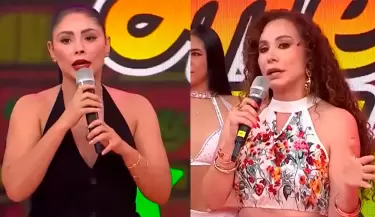 Pamela Franco y Janet Barbazo tuvieron un fuerte cruce en 'Am�rica Hoy'.