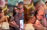 Daniela Darcourt es sorprendida por Tito Nieves y su esposa previo a su cumplea�os: "Los amo"