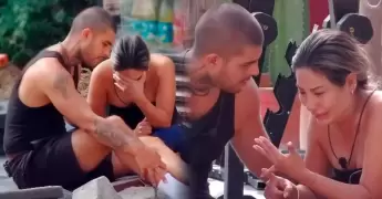 Ros�ngela Espinoza encara a Pancho Rodr�guez y reviven su beso en EEG.