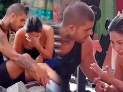 Pamela L�pez rompe en llanto tras nueva pelea con Paul Michael