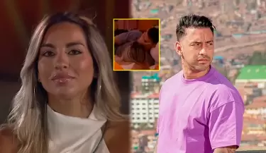 Gabriela Herrera se declara a Diego Ch�varri en vivo y �l no la frena.