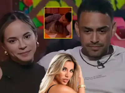 Novia de Diego Ch�varri reacciona tras oir a �l y Gabriela Herrera confesar que se gustan.