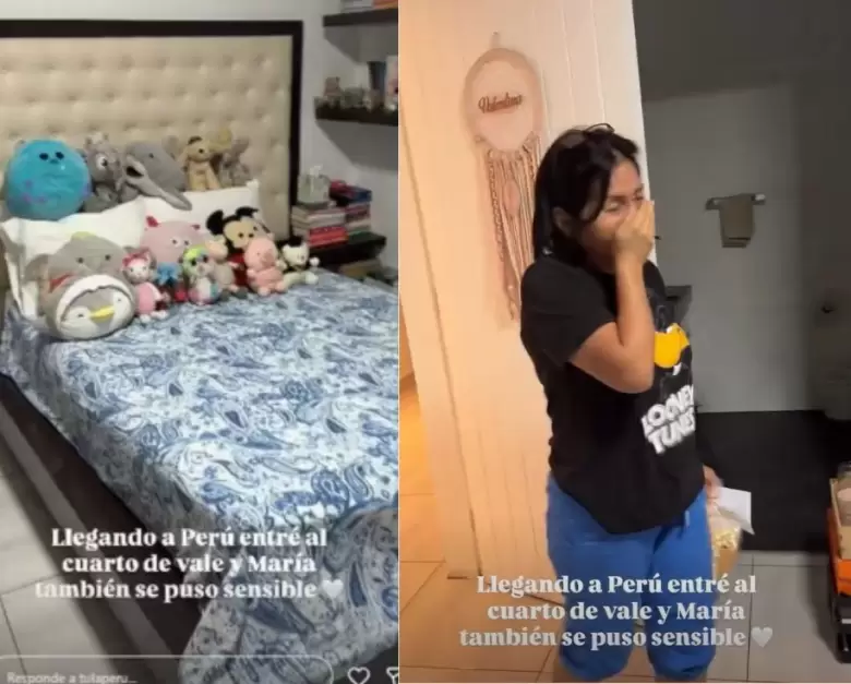 Tula Rodr�guez comparti� im�genes del cuarto de su hija.