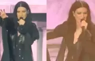 Laura Pausini frena su concierto en Lima y reclama a fans: "Pagan mucho, pero no saben mis canciones"