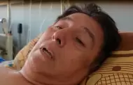 Roly Ortiz conmueve al hablar desde el hospital y pide ayuda: "No siento mi pierna, est� muerta"