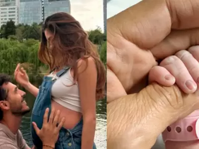 Darlene Rosas y su esposo Ricardo Oviedo tuvieron una ni�a.