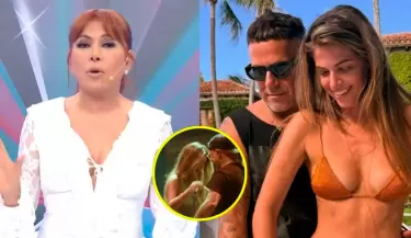 Magaly Medina no cree en el romance de Alejandro Sanz y Stephanie Cayo.