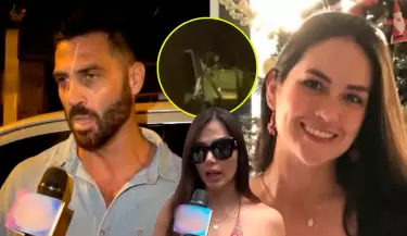 Gustavo Salcedo y Mar�a P�a Vallejos contin�an saliendo pese a pol�mica con Maju Mantilla.