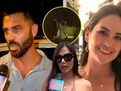 Gustavo Salcedo y Mar�a P�a Vallejos contin�an saliendo pese a pol�mica con Maju Mantilla.