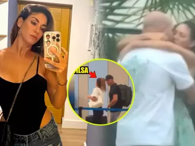 Tilsa Lozano es captada en besos con nuevo gal�n, pero �l la niega