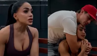 Onelia Molina se neg� a besar a Kevin D�az en reto de 'EEG'.