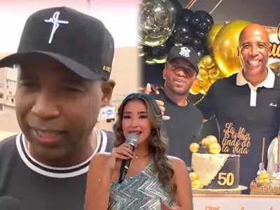 Jefferson Farf�n obsequi� camioneta a 'Cuto' Guadalupe y Xiomy Kanashiro se entera en pleno programa.