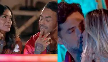 Gabriela Herrera y Pablo Heredia bailaron juntos bajo la atenta mirada de Diego y Shirley