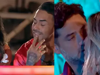 Gabriela Herrera y Pablo Heredia bailaron juntos bajo la atenta mirada de Diego y Shirley
