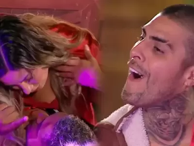 Paul Michael reacciona al ver a Pamela L�pez con 'Cri Cri'