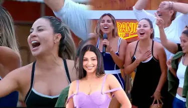 Pamela L�pez canta y baila la canci�n "Dile la verdad" de Pamela Franco