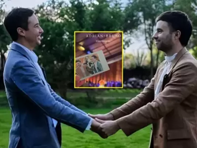 Bruno Ascenzo contrajo matrimonio con Adri�n Bello en Cusco.