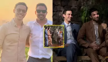 Hermano de Bruno Ascenzo ofici� su boda con Adri�n Bello en Cusco.
