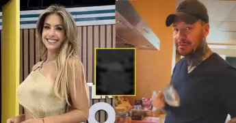 Yahaira Plasencia muestra costoso bolso que ser�a de parte de Luis Fernando Rodr�guez.