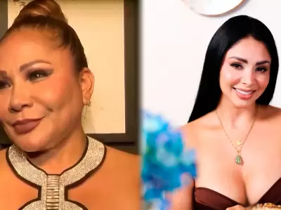 Marisol deja atr�s rumores de enfrentamiento con Pamela Franco.