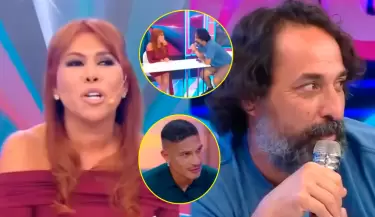 Magaly Medina le jala las orejas al 'Loco' Wagner por hablar de ella ante Paolo Guerrero.