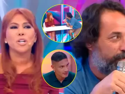 Magaly Medina le jala las orejas al 'Loco' Wagner por hablar de ella ante Paolo Guerrero.