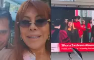 Magaly Medina se emociona en graduaci�n de la hija de Alfredo Zambrano en Boston: "Orgullosos de ti"