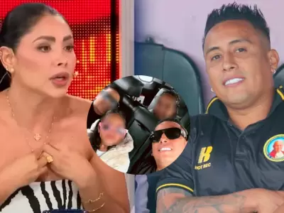 Pamela Franco reclam� a Cueva por estar ausente para sus hijos con Pamela L�pez