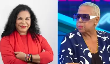 Luc�a de la Cruz descarta rivalidad con Eva Ayll�n.