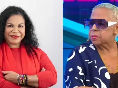 Luc�a de la Cruz descarta rivalidad con Eva Ayll�n.