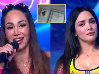 Melissa Loza encara a Ros�ngela Espinoza en vivo por presumir su t�tulo universitario.