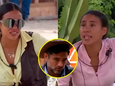 Shirley Arica y Samahara Lobat�n tuvieron tensa discusi�n.