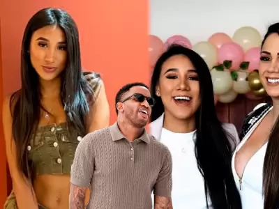 Samahara Lobat�n exhibe a Melissa Klug por fiestas en casa de Jefferson Farf�n.