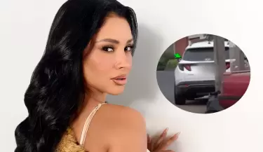 Pamela Franco pens� en regresar con el padre de su hija tras ampay del 'auto rana'